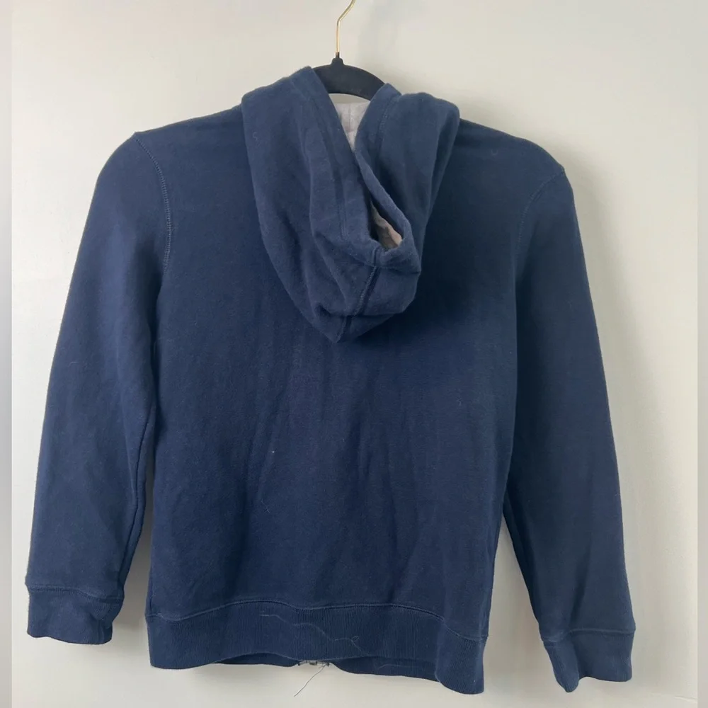 Oshkosh Zip Front Hooded Sweatshirt jacket hoodie Boys size 10 Spell Out